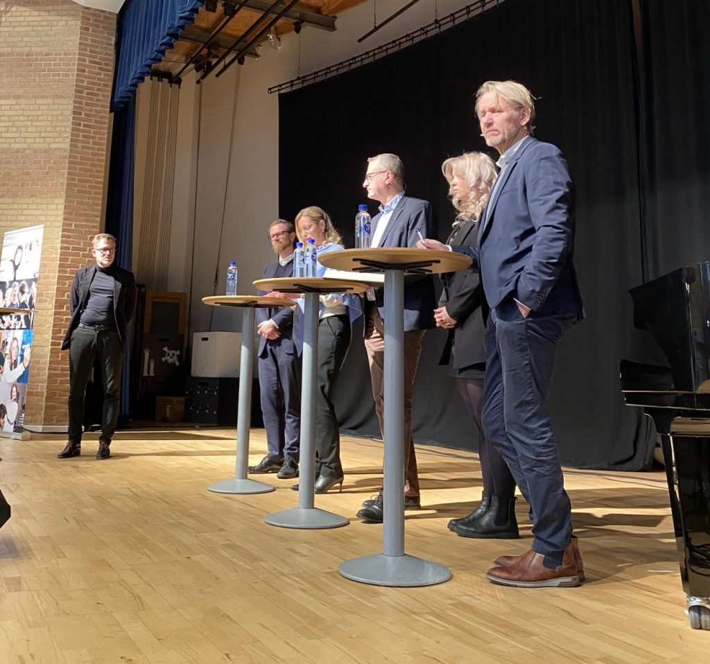 Debat på Tønder gymnasium